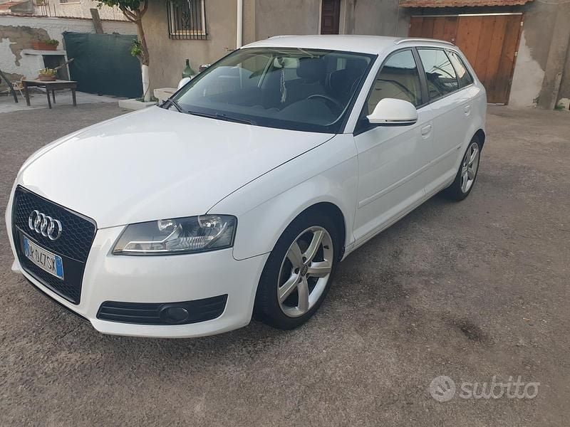 Usata Audi A3 S-Line 140 CV (102 kW) 2008 Bianco Utilitaria