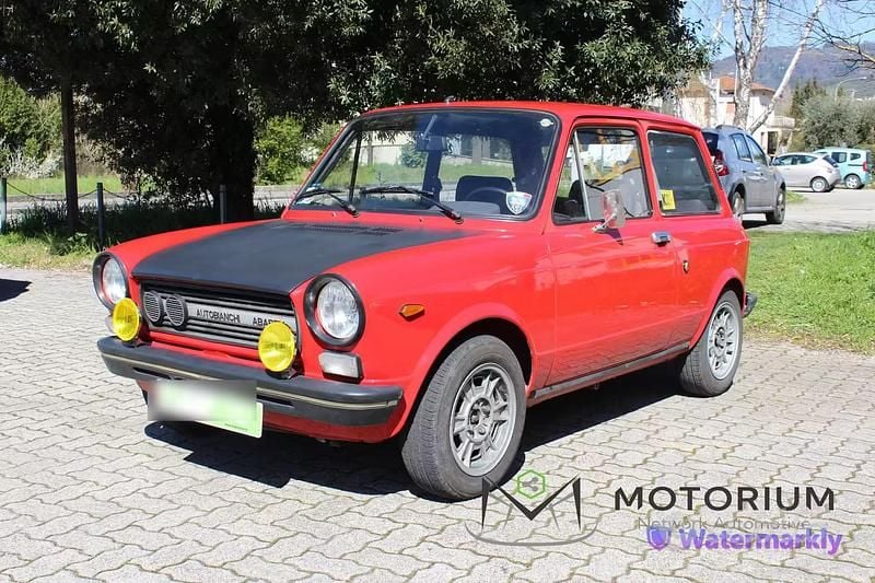Usata Autobianchi A112 1970 Rosso Utilitaria