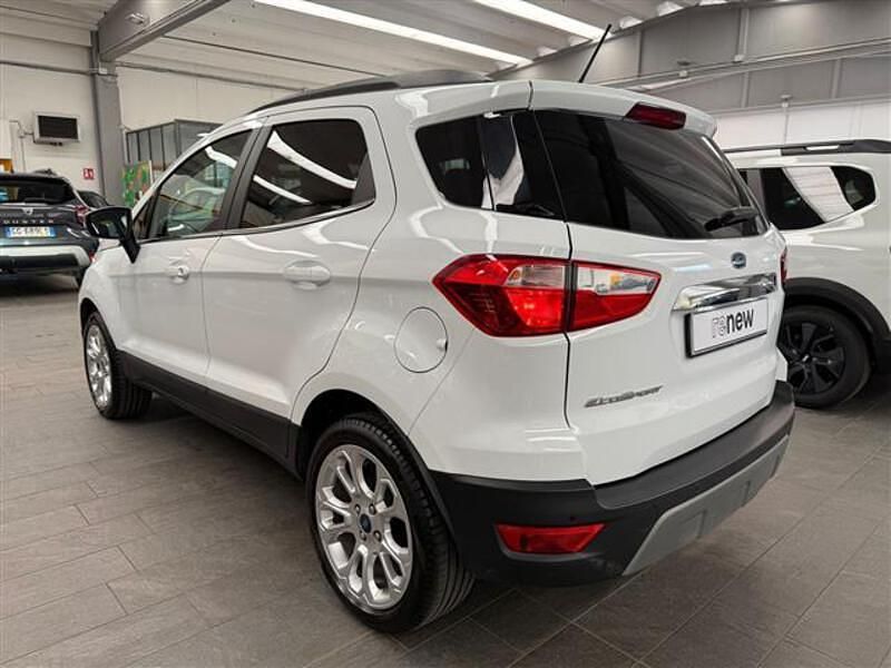 Usata Ford Ecosport Titanium S 125 CV (91 kW) 2021 Bianco SUV