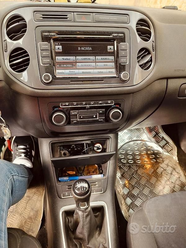 Usata VW Tiguan 170 CV (125 kW) 2012 Bianco SUV