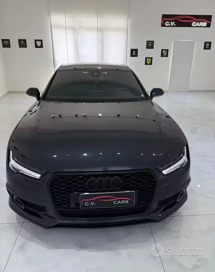 Usata Audi A7 S-Line 272 CV (200 kW) 2015 Bluazzurro Utilitaria