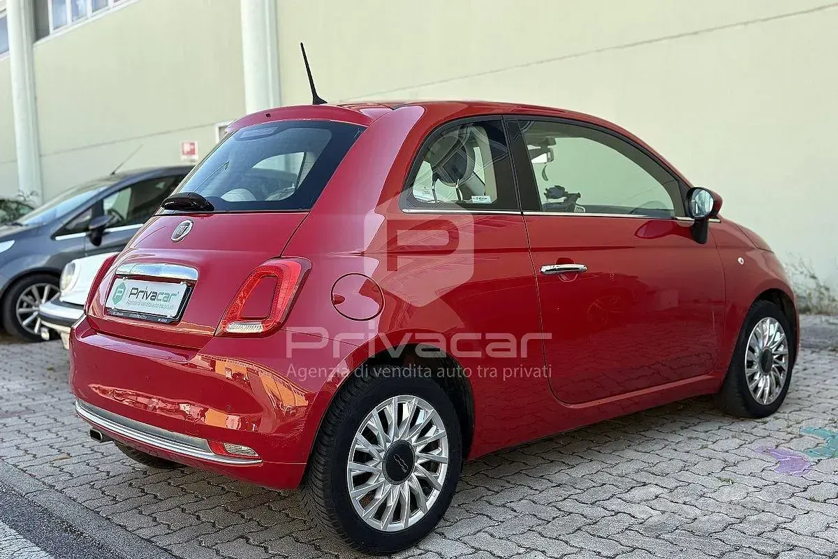 Usata Fiat 500 Lounge 95 CV (69 kW) 2018 Rosso Utilitaria