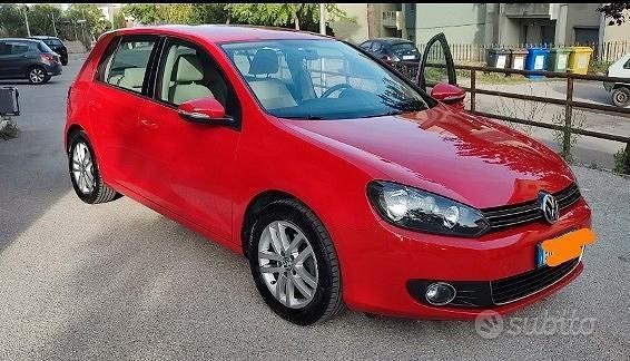 Usata VW Golf VII 140 CV (102 kW) 2012 Rosso Berlina