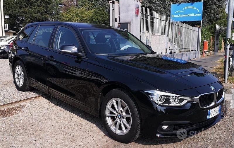 Usata BMW 318 136 CV (100 kW) 2019 Nero metallizzato Station wagon