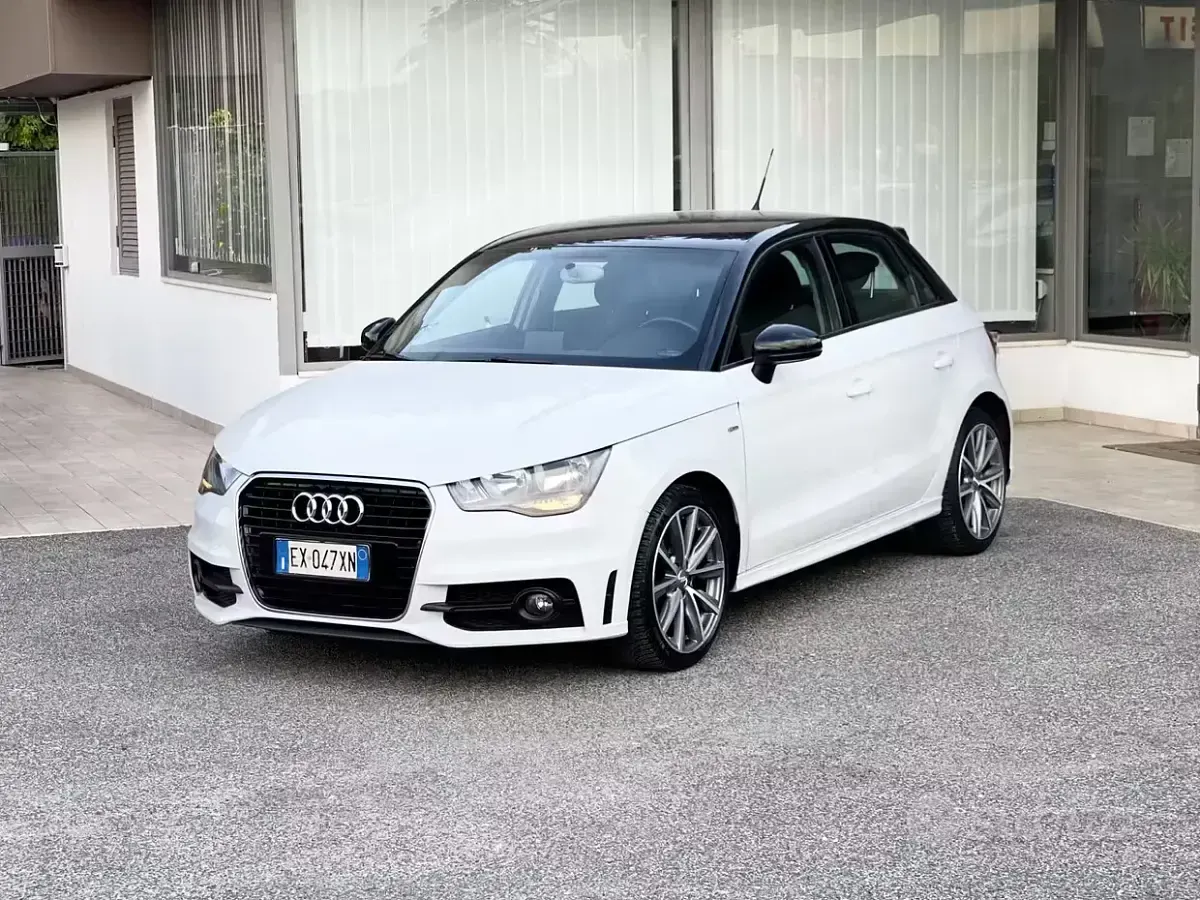 Usata Audi A1 86 CV (63 kW) 2015 Bianco Utilitaria