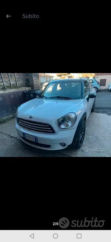 Usata Mini Countryman 111 CV (81 kW) 2011 Bianco SUV