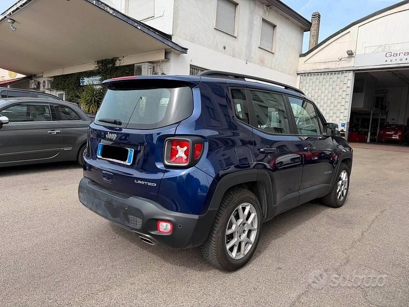 Usata Jeep Renegade Limited 120 CV (88 kW) 2019 Blu SUV