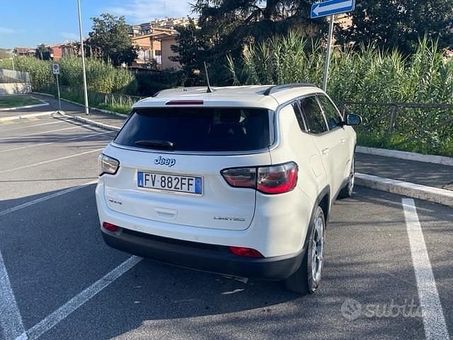 Bianco Usata 2019 Jeep Compass Limited SUV | 17.600 € (Cara) - Immagine 1/4