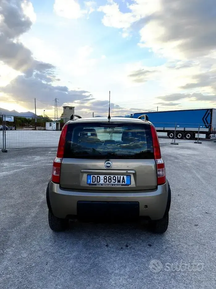 Usata Fiat Panda 4x4 Climbing 69 CV (50 kW) 2006 Beige Utilitaria