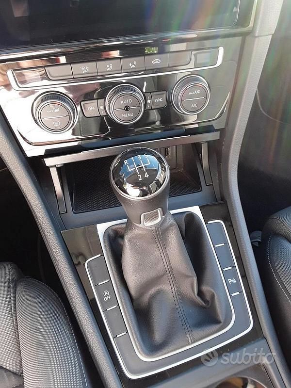 Usata VW Golf VII 115 CV (84 kW) 2019 Bianco Berlina