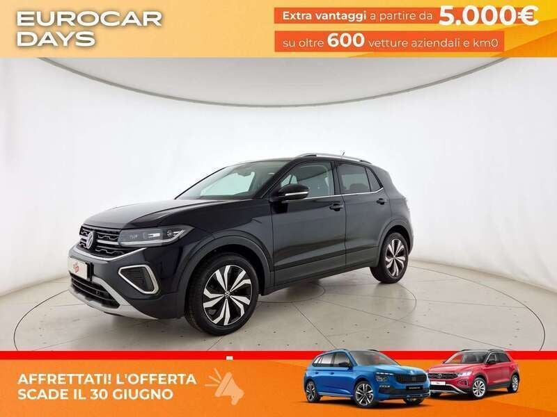 Deep black perlato Nuova 2025 VW T-Cross Style SUV | 26.900 € (Buon prezzo) - Immagine 1/4