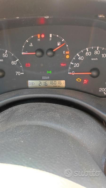 Usata Fiat Punto 2002 Rosso Utilitaria