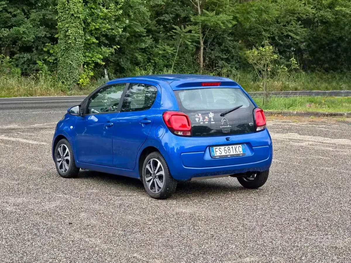 Usata Citroën C1 72 CV (52 kW) 2018 Blu Utilitaria