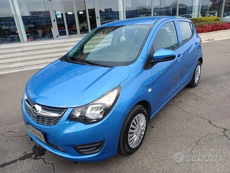 Usata Opel Karl 75 CV (55 kW) 2017 Blu/azzurro Utilitaria