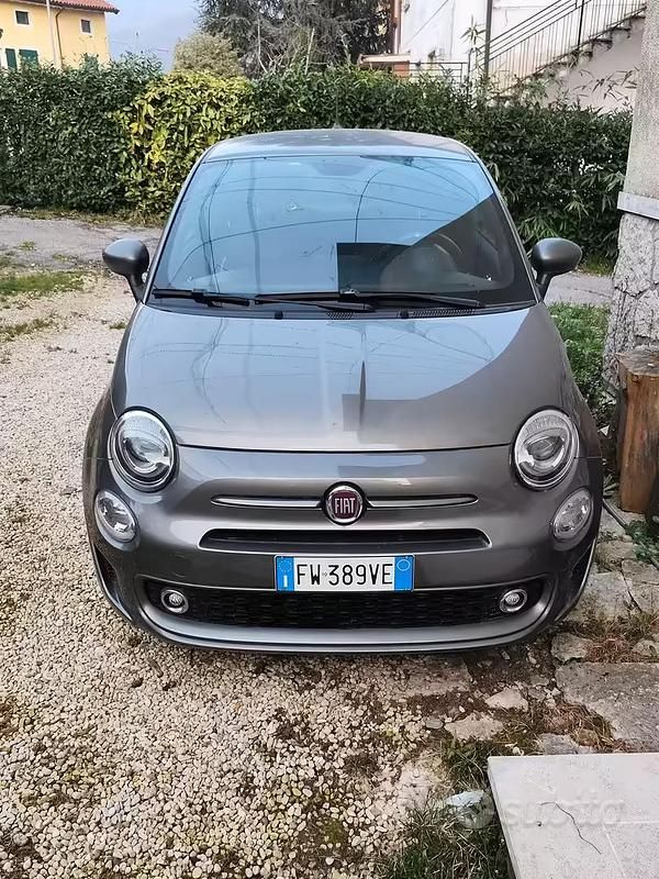 Usata Fiat 500S S 69 CV (50 kW) 2019 Grigio Berlina