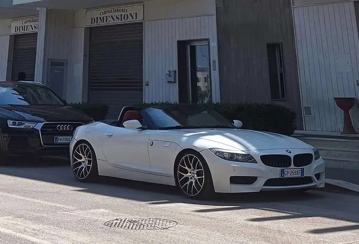 Usata BMW Z4 258 CV (189 kW) 2009 Bianco Cabrio