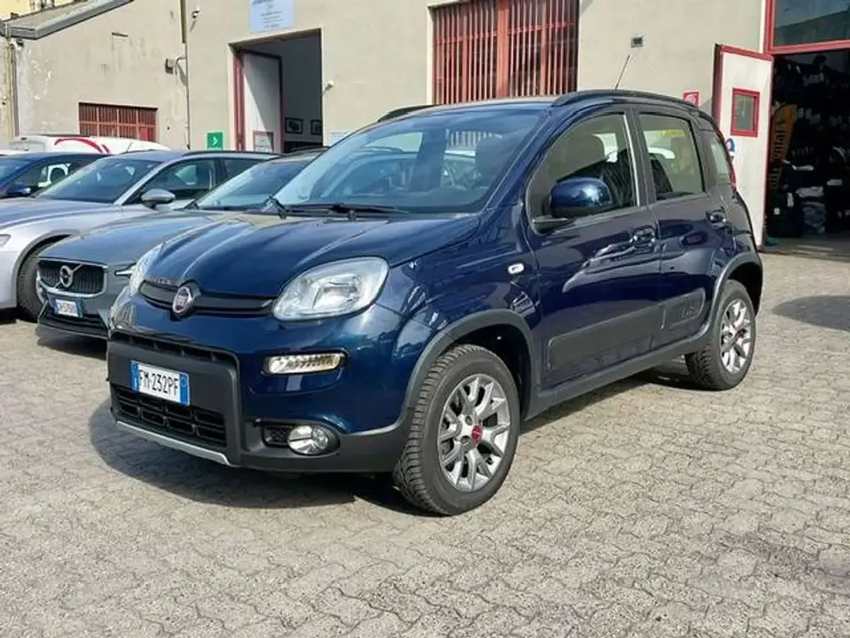 Usata Fiat Panda 4x4 95 CV (69 kW) 2018 Blu/azzurro Utilitaria