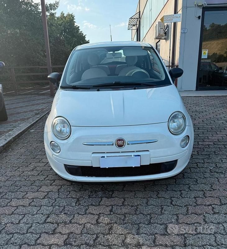 Usata Fiat 500 Pop Star 2009 Bianco Cabrio