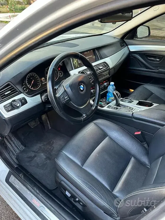 Usata BMW 525 218 CV (160 kW) 2014 Bianco Berlina