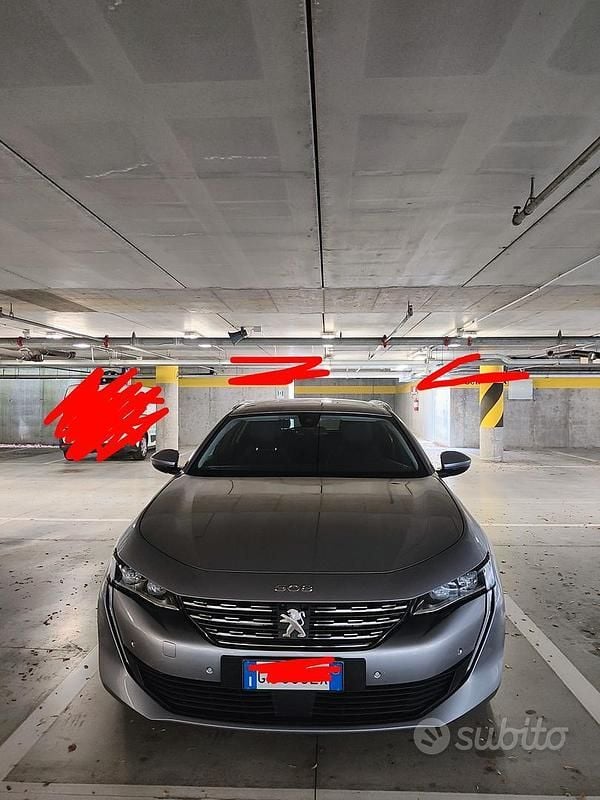 Grigio Usata 2021 Peugeot 508 SW Allure Station wagon | 21.500 € - Immagine 1/4