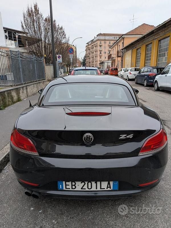 Usata BMW Z4 184 CV (135 kW) 2012 Nero Cabrio
