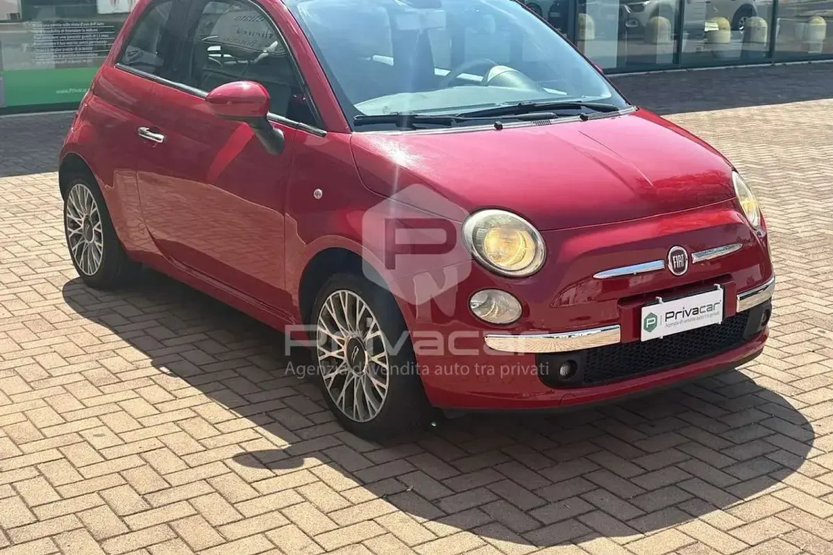 Usata Fiat 500C Lounge 69 CV (50 kW) 2009 Rosso Cabrio