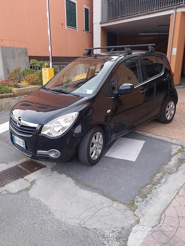 Usata Opel Agila Enjoy 86 CV (63 kW) 2008 Nero Utilitaria