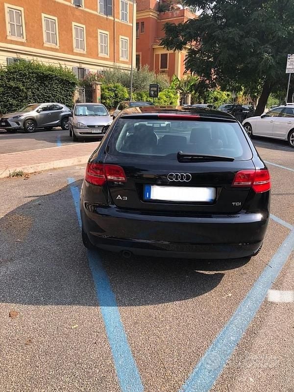 Usata Audi A3 90 CV (66 kW) 2010 Nero Station wagon