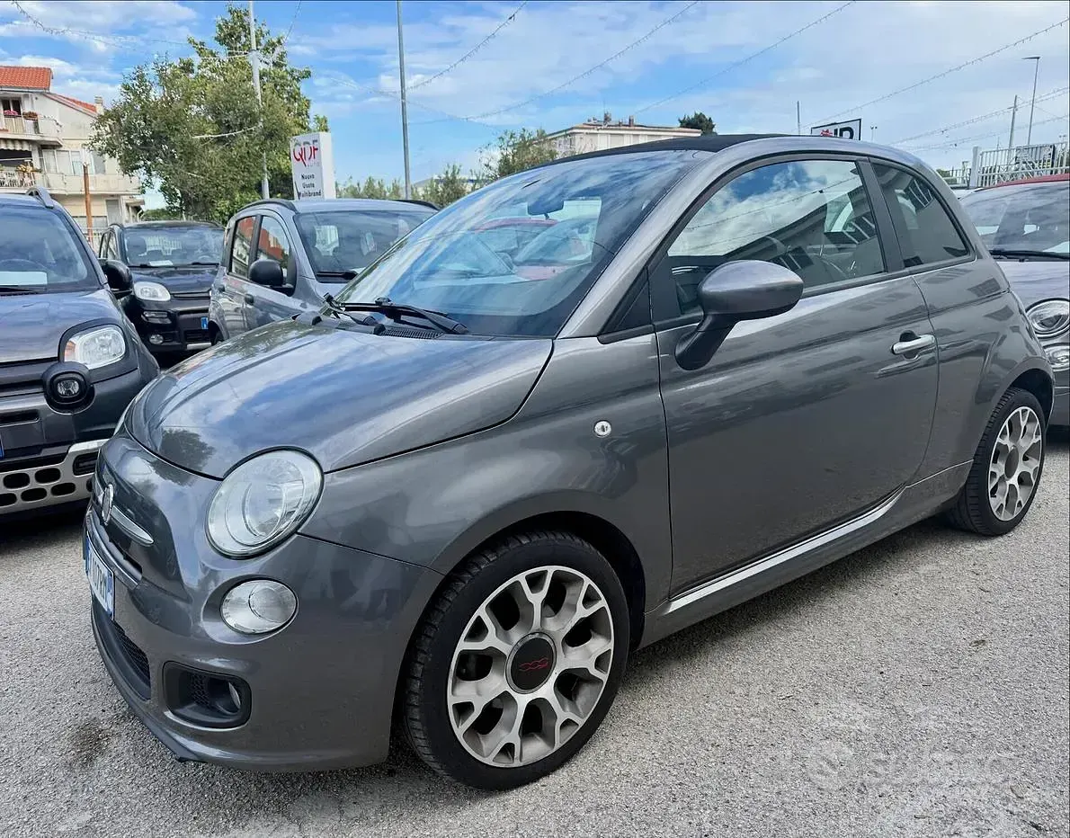 Usata Fiat 500C 95 CV (69 kW) 2014 Cabrio