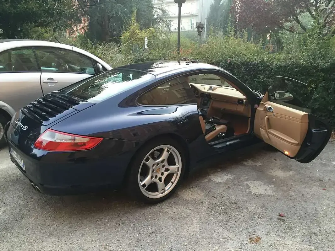 Usata Porsche 997 355 CV (261 kW) 2006 Blu/azzurro Coupé