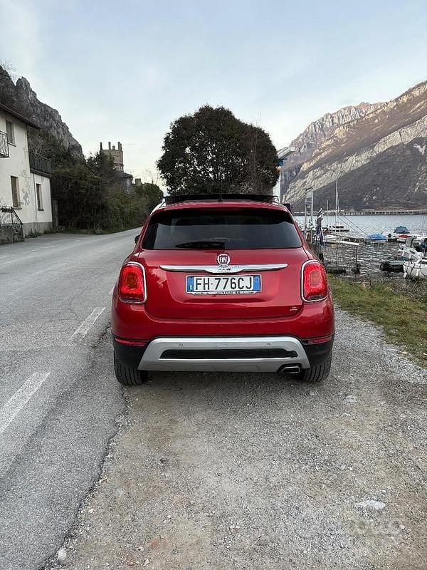 Usata Fiat 500X 120 CV (88 kW) 2017 Rosso SUV