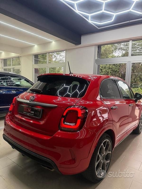 Usata Fiat 500X Sport 150 CV (110 kW) 2020 Rosso SUV