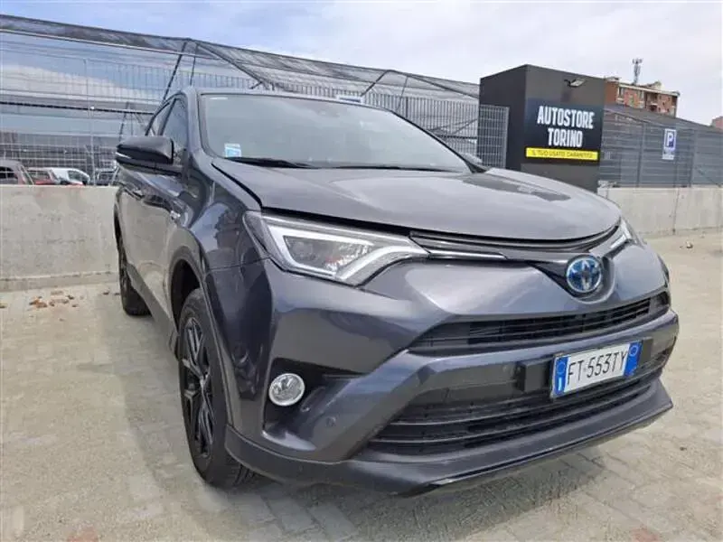 Usata Toyota RAV4 Hybrid 2018 Grigio chiaro SUV