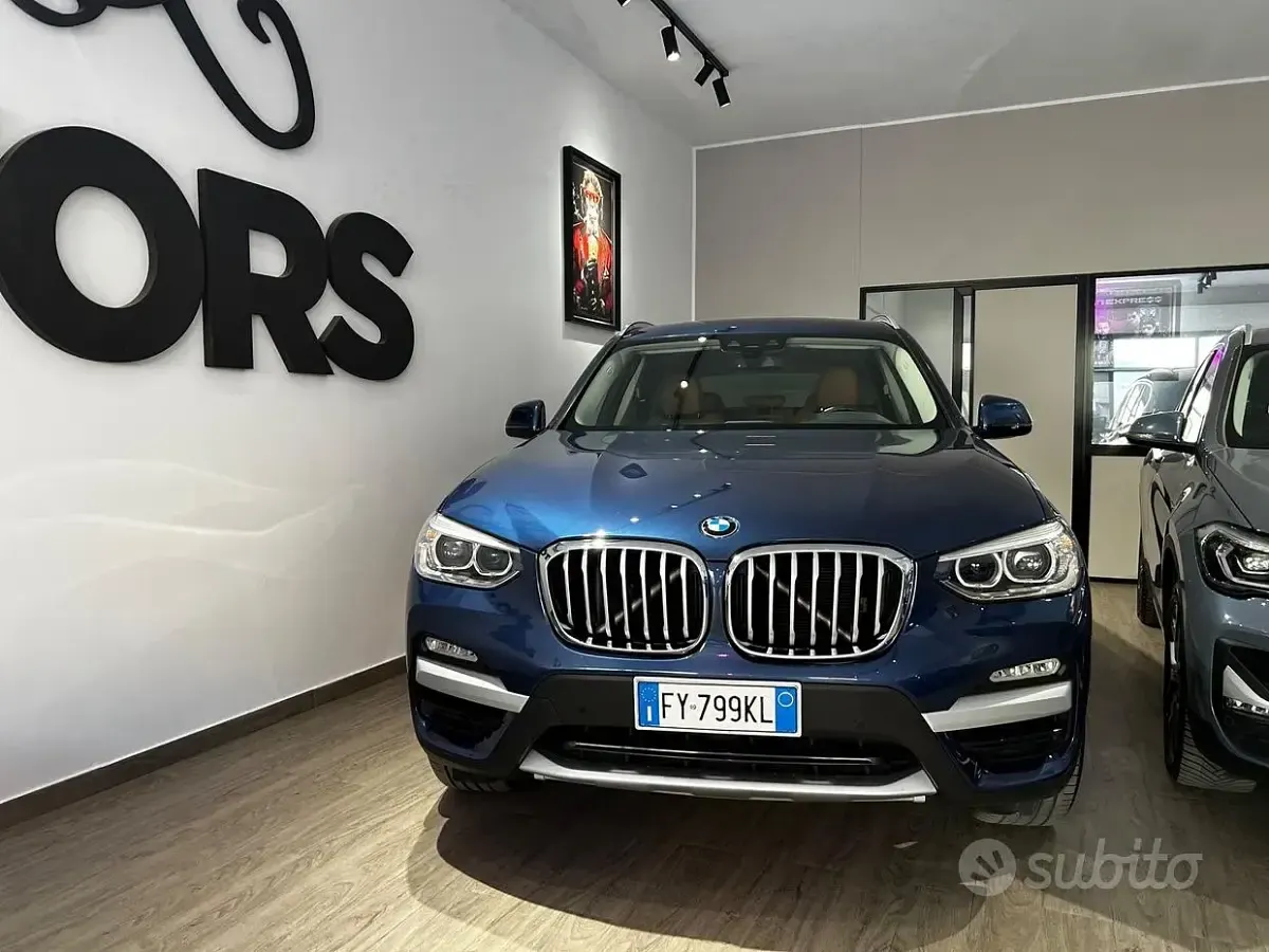 Usata BMW X3 xLine 190 CV (139 kW) 2019 Bluazzurro SUV