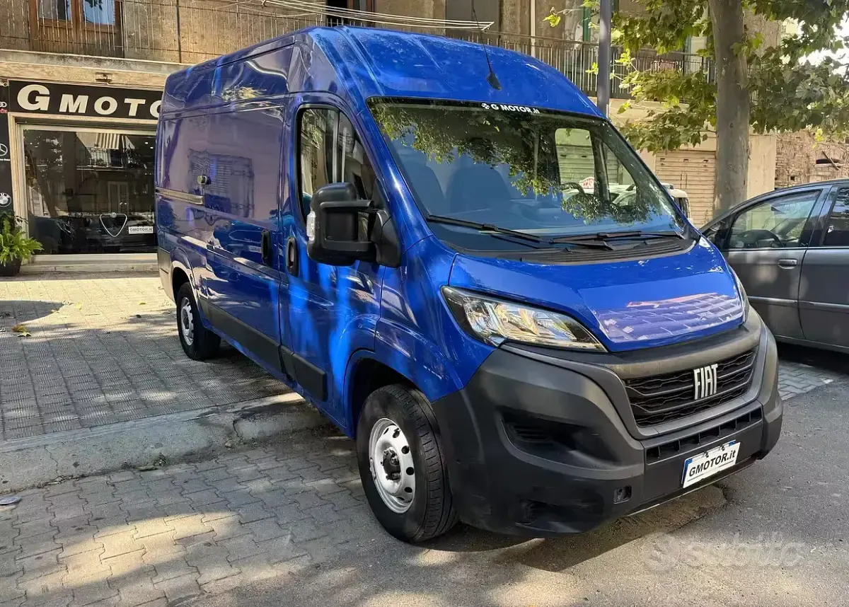 Usata Fiat Ducato 120 CV (88 kW) 2022 Blu Furgone