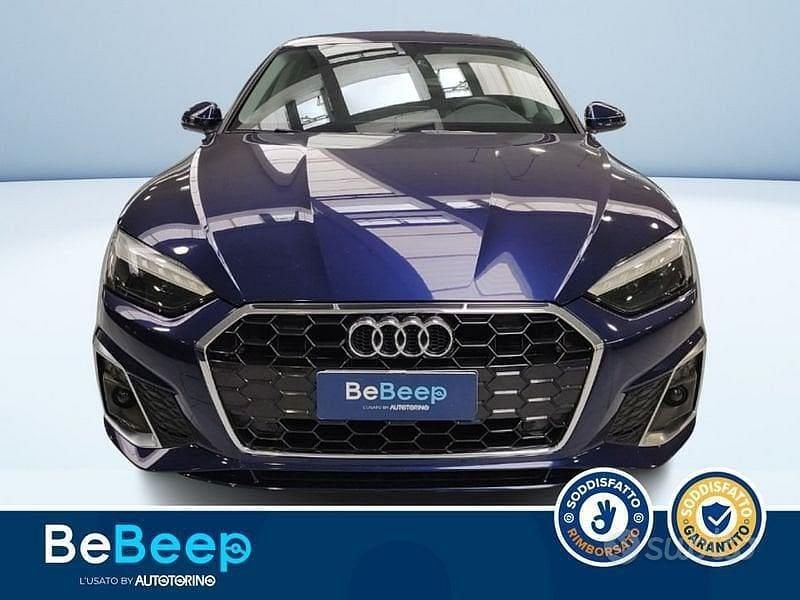 Usata Audi A5 Sportback S-Line 190 CV (139 kW) 2023 Blu metallizzato Utilitaria