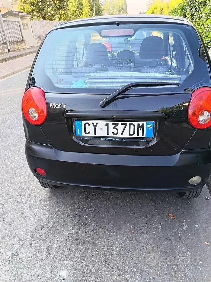 Usata Chevrolet Matiz 52 CV (38 kW) 2006 Nero Utilitaria