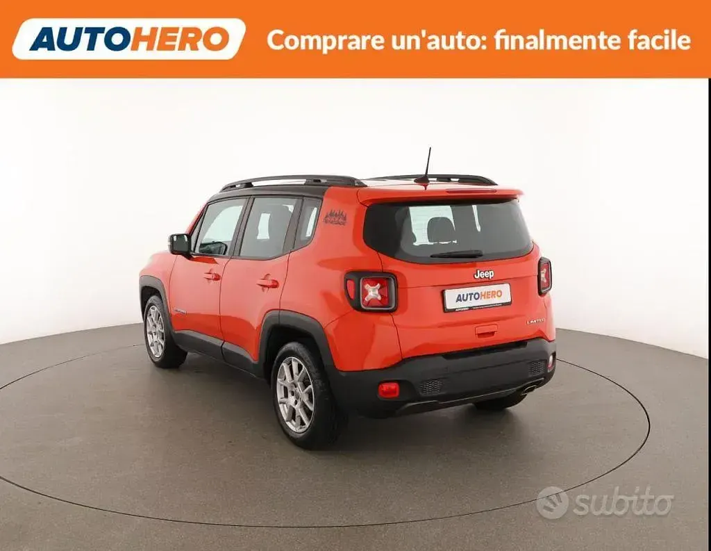 Occasion Jeep Renegade Limited 150 ch (110 kW) 2019 Orange SUV