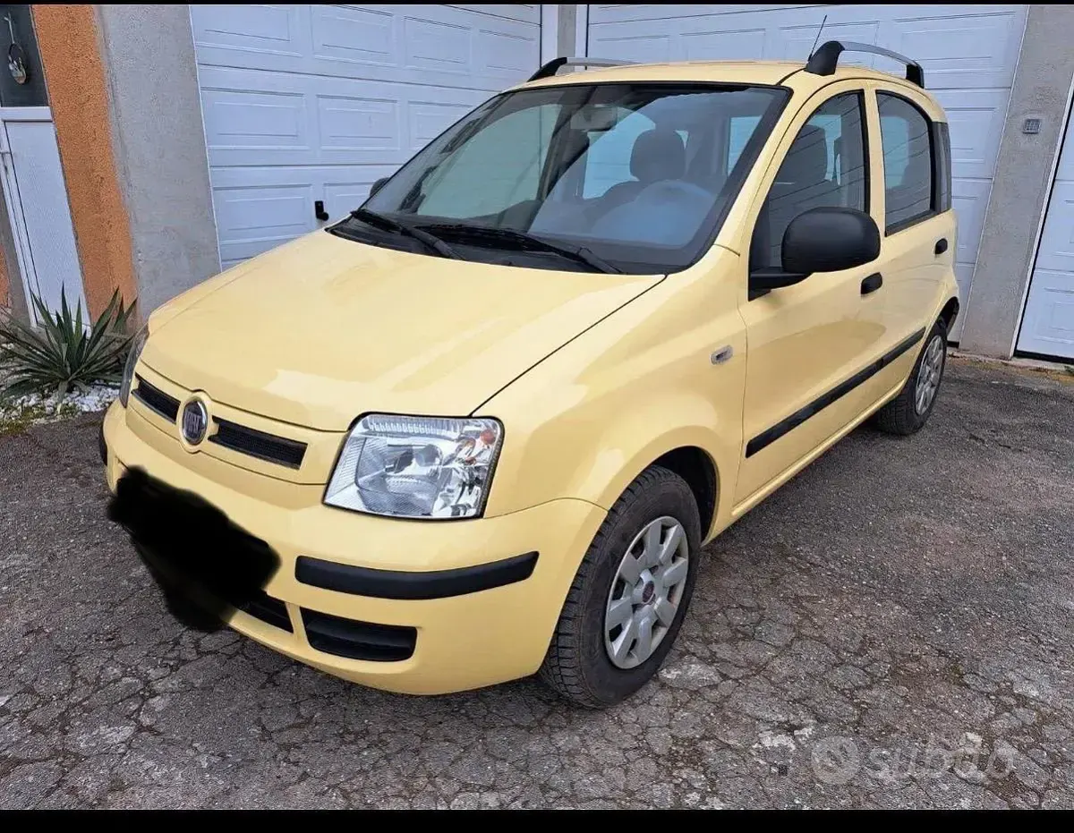 Usata Fiat Panda 69 CV (50 kW) 2011 Giallo Utilitaria