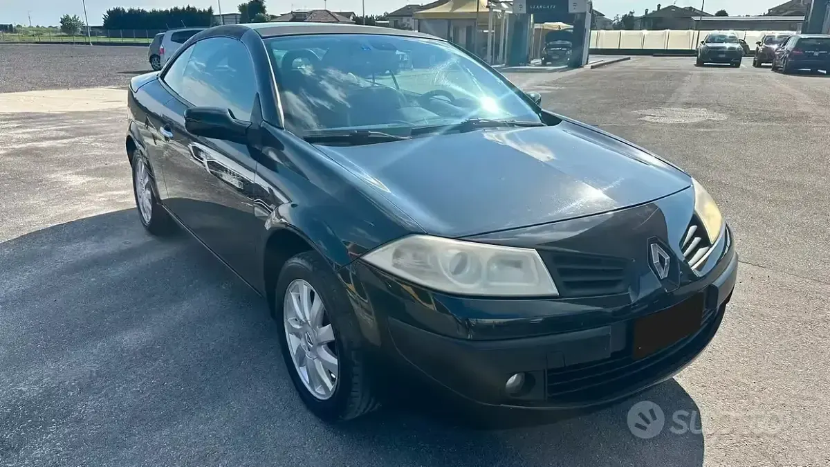 Occasion Renault Mégane Cabriolet Dynamique 130 PK (95 kW) 2008 Zwart Cabriolet