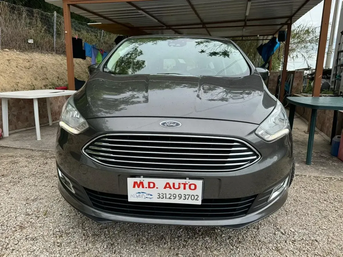 Begagnad Ford C-MAX Titanium S 125 HK (91 kW) 2018 Grå Minibuss