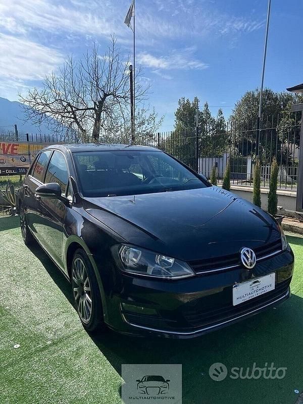 Usata VW Golf VII 105 CV (77 kW) 2014 Nero Berlina