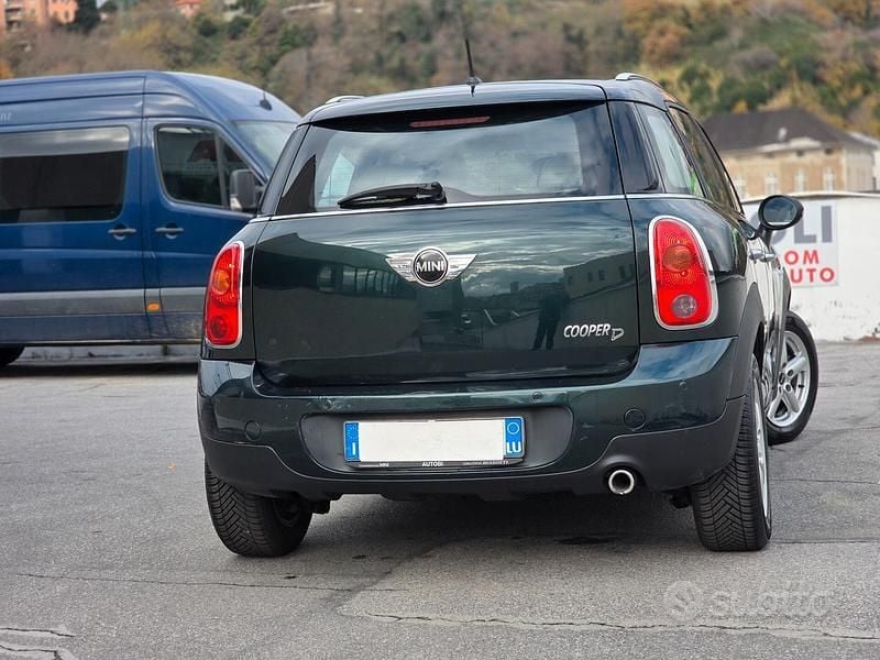 Usata Mini Cooper D Countryman 111 CV (81 kW) 2012 Verde SUV