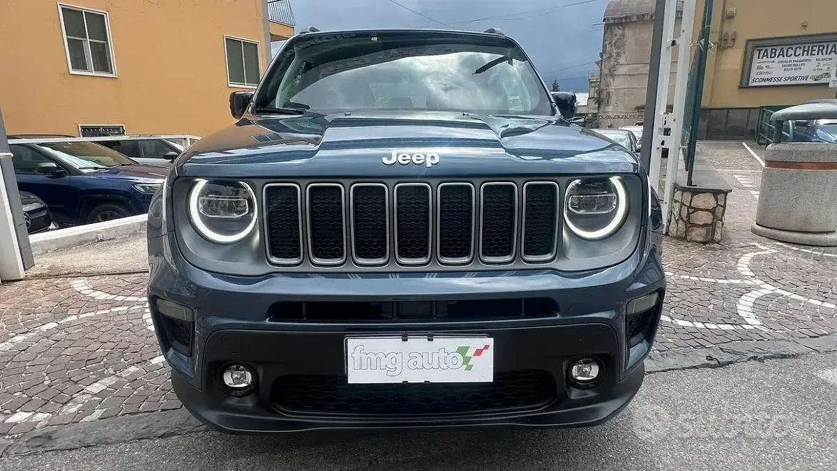 Usata Jeep Renegade Limited 131 CV (96 kW) 2022 Blu SUV