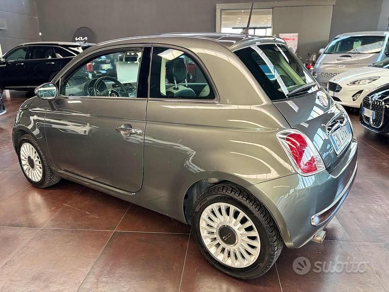 Usata Fiat 500 Lounge 69 CV (50 kW) 2012 Grigio Utilitaria