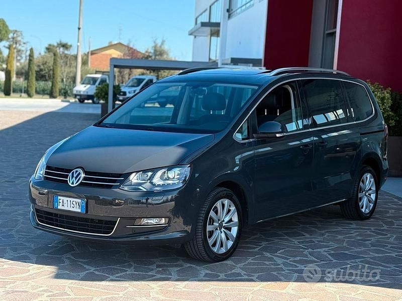 Usata VW Sharan Highline 150 CV (110 kW) 2015 Grigio Monovolume