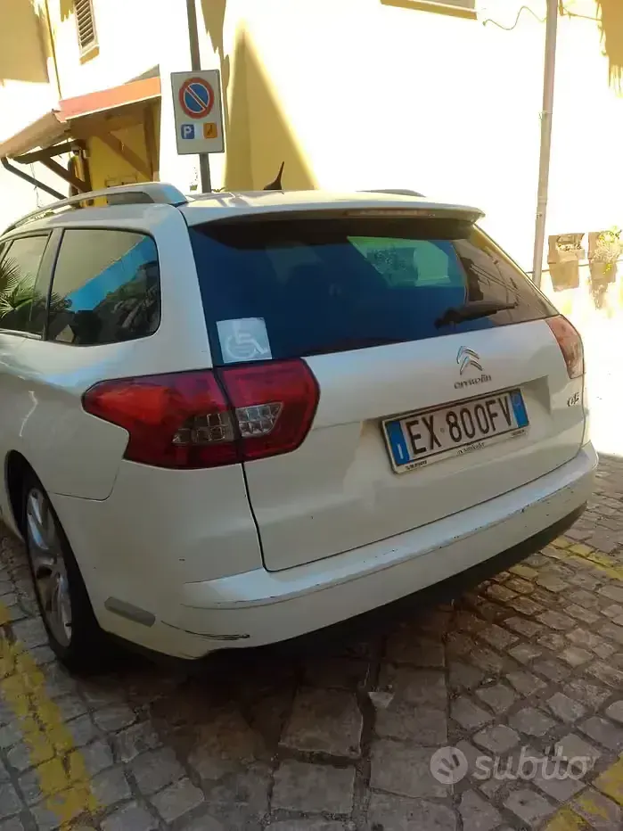 Usata Citroën C5 163 CV (119 kW) 2014 Bianco Station wagon