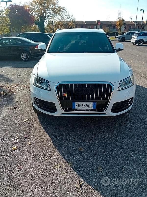 Usata Audi Q5 S-Line 190 CV (139 kW) 2015 Bianco SUV