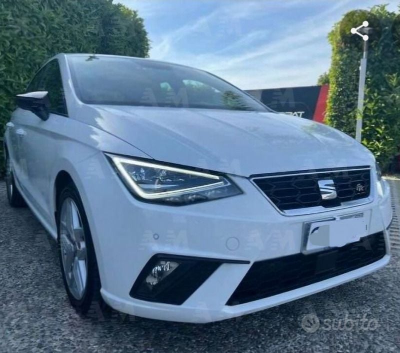 Usata Seat Ibiza FR 95 CV (69 kW) 2019 Bianco Berlina