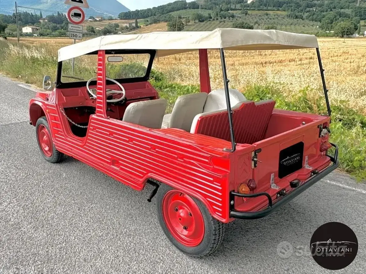 Usata Citroën Méhari 28 CV (20 kW) 1970 Rosso Cabrio
